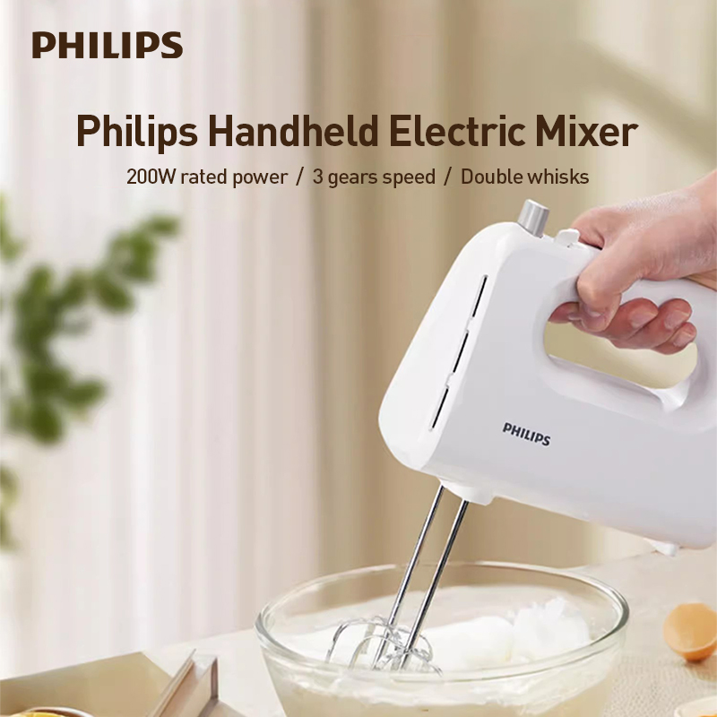 Kitchen Gadgets Blender - Philips Handheld Electric Egg Beater 3-Speed
