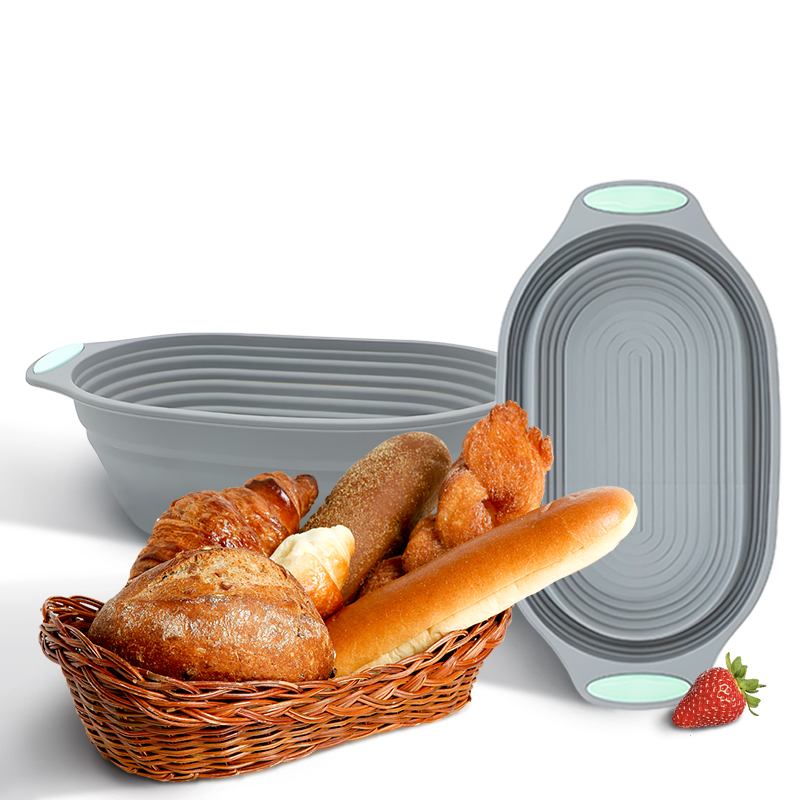 Quality Kitchen Gadgets - 1PC Silicone Foldable Banneton Bread Proofing
