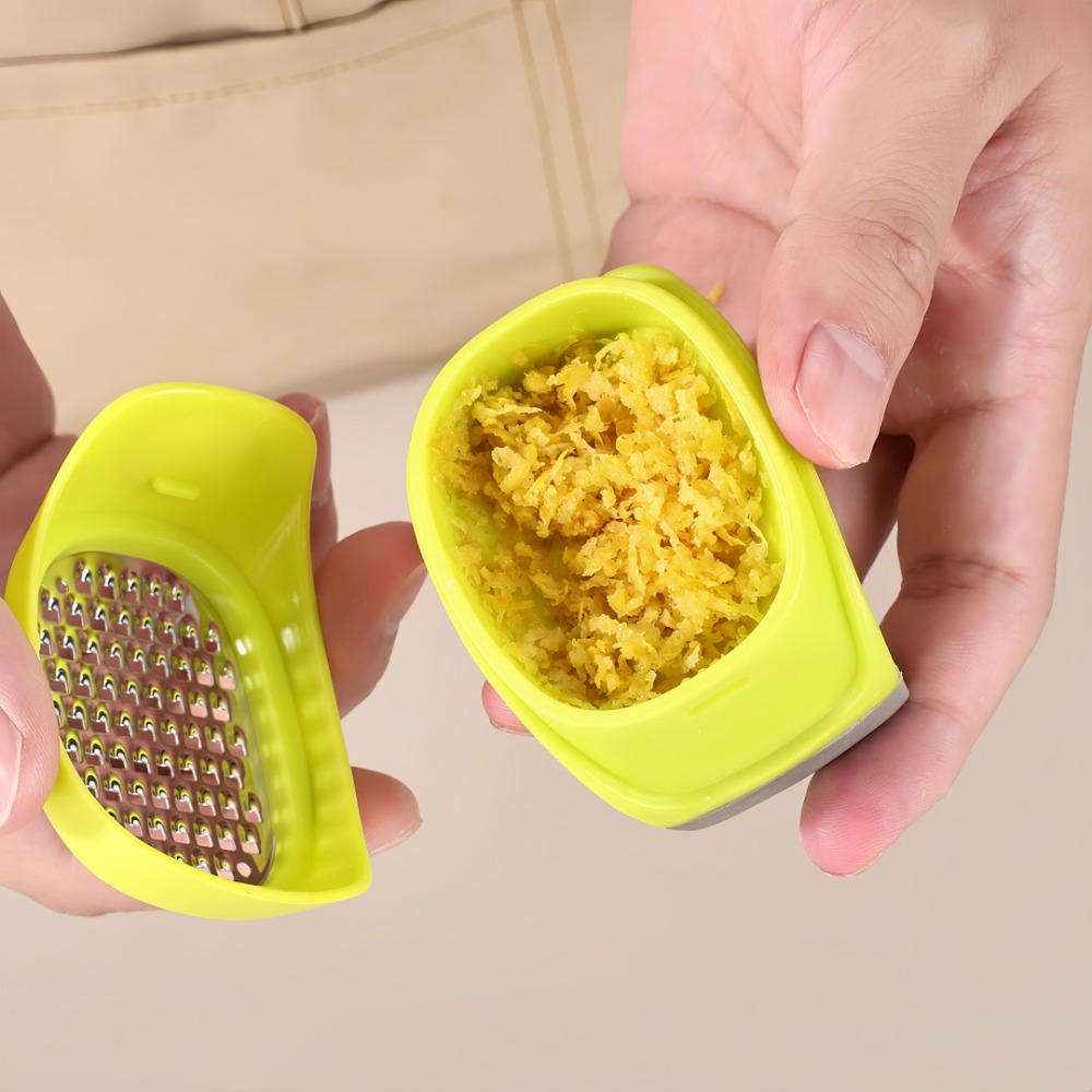 Cheese Grater Box - Circular Sharp Garlic Press Durable Easy