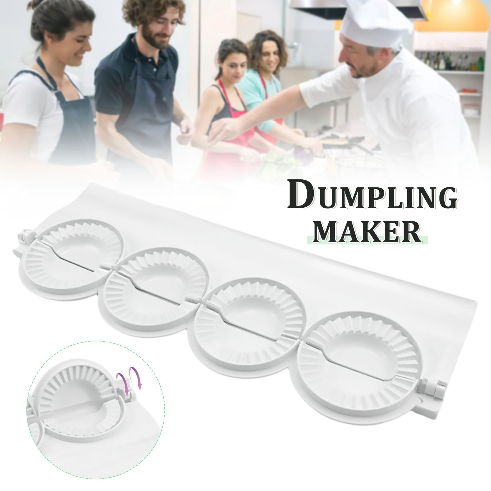 Kitchen Hanging Gadgets - Large Diy Dumpling Mold Dough Press