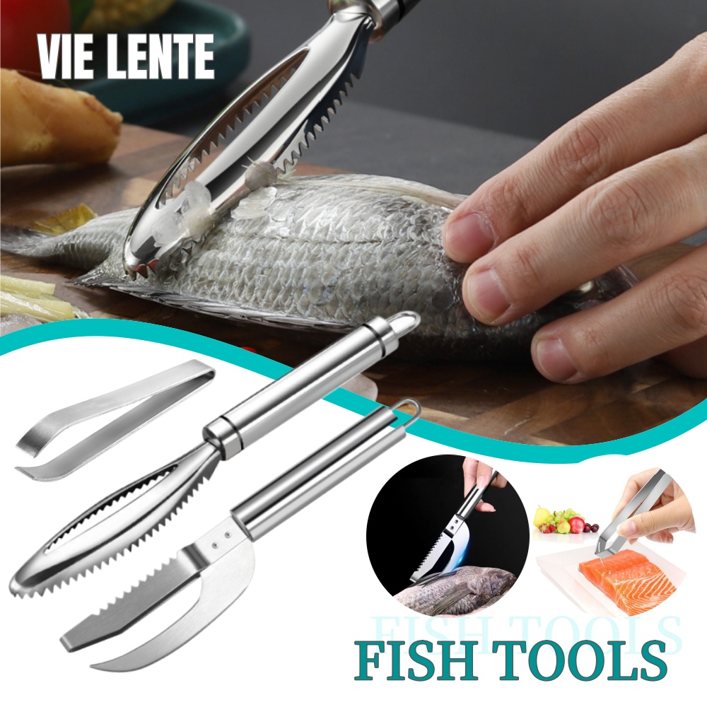 Kitchen Hanging Gadgets - Kitchen Accessories Stainles Fish Scales Scraping