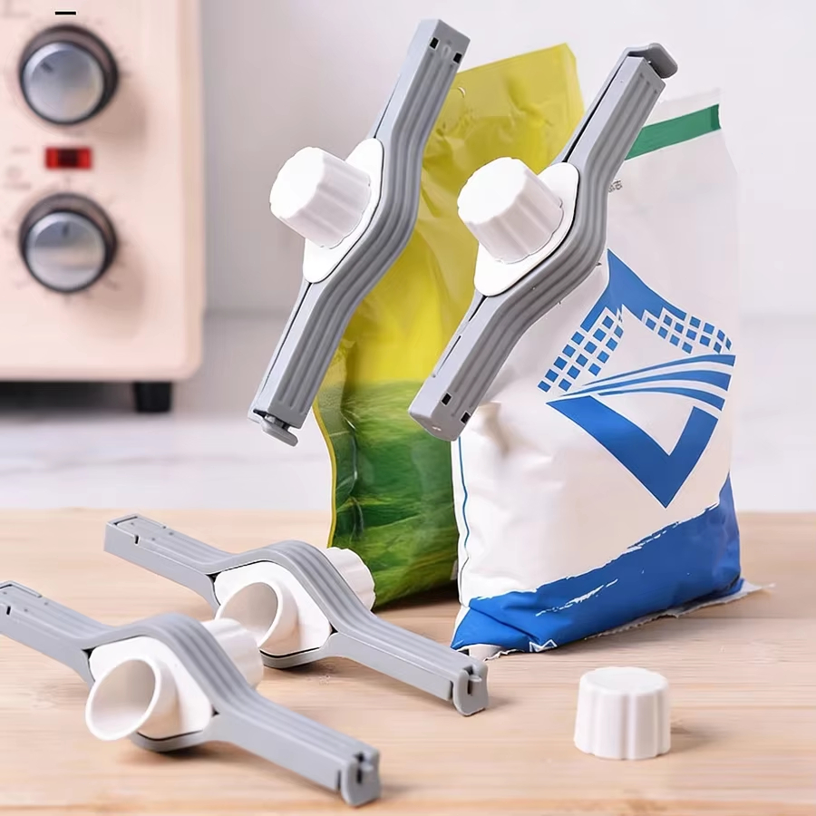 Kitchen Hanging Gadgets - Kitchen Sealing Clip Spiral Lid Salt
