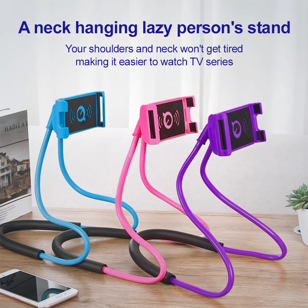 Kitchen Gadgets Online - Neck Hanging Lazy Phone Stand Flexible