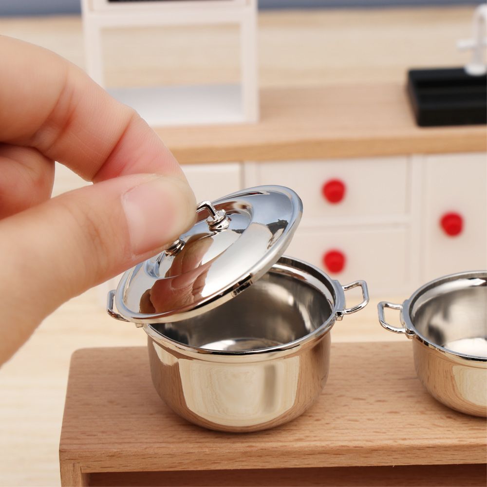 1/12 Miniature Soup Pot With C - đánh giá và giá Kitchen Gadgets China