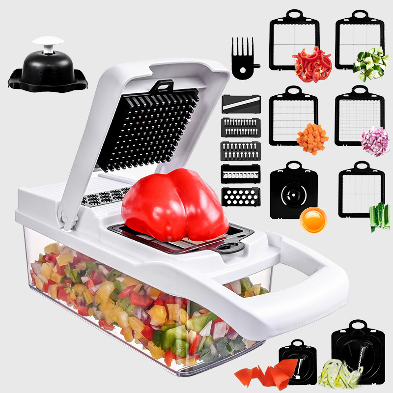 Vegetable Cutter Multifunction - đánh giá và giá Cheese Grater Box