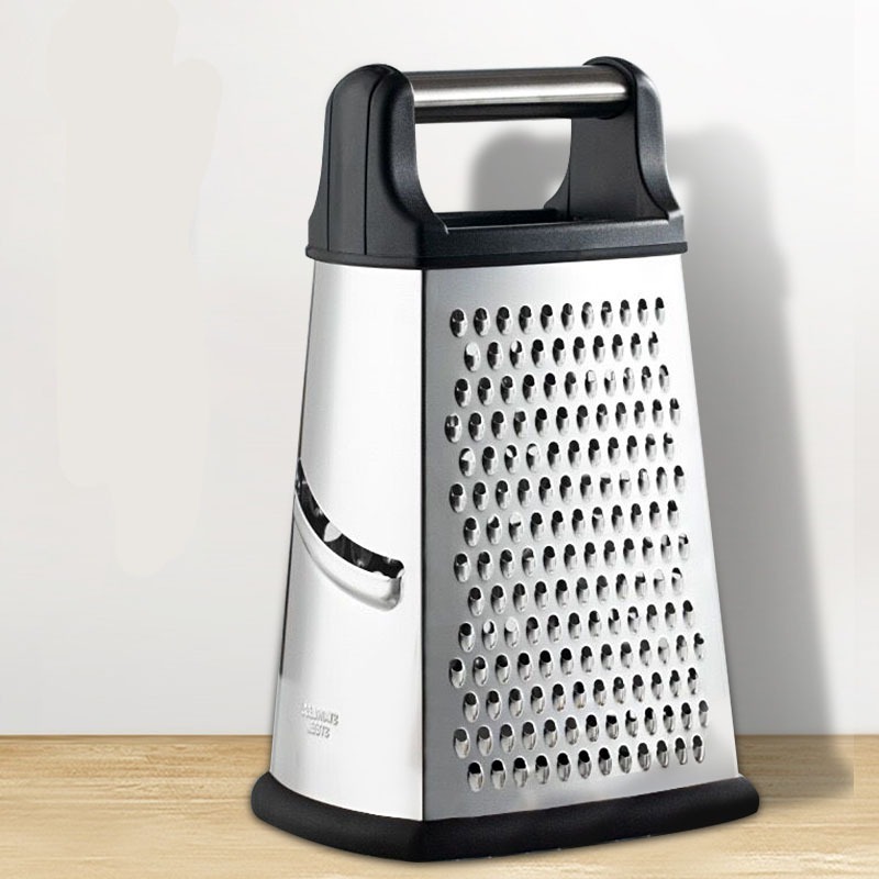 Stainless Steel Four-side Grat - đánh giá và giá Cheese Grater Box