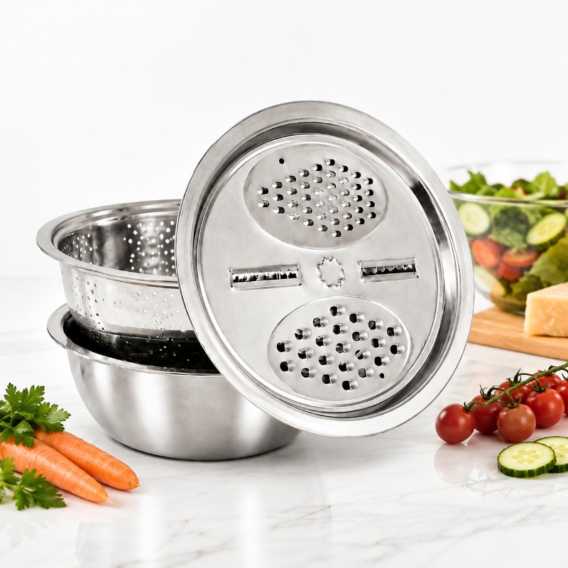3pcs Stainless Steel Kitchen C - đánh giá và giá Cheese Grater Box