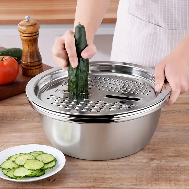 3pcs Stainless Steel Kitchen C - đánh giá và giá Cheese Grater Box
