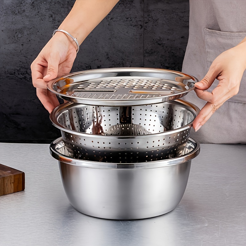 3pcs Stainless Steel Kitchen C - đánh giá và giá Cheese Grater Box