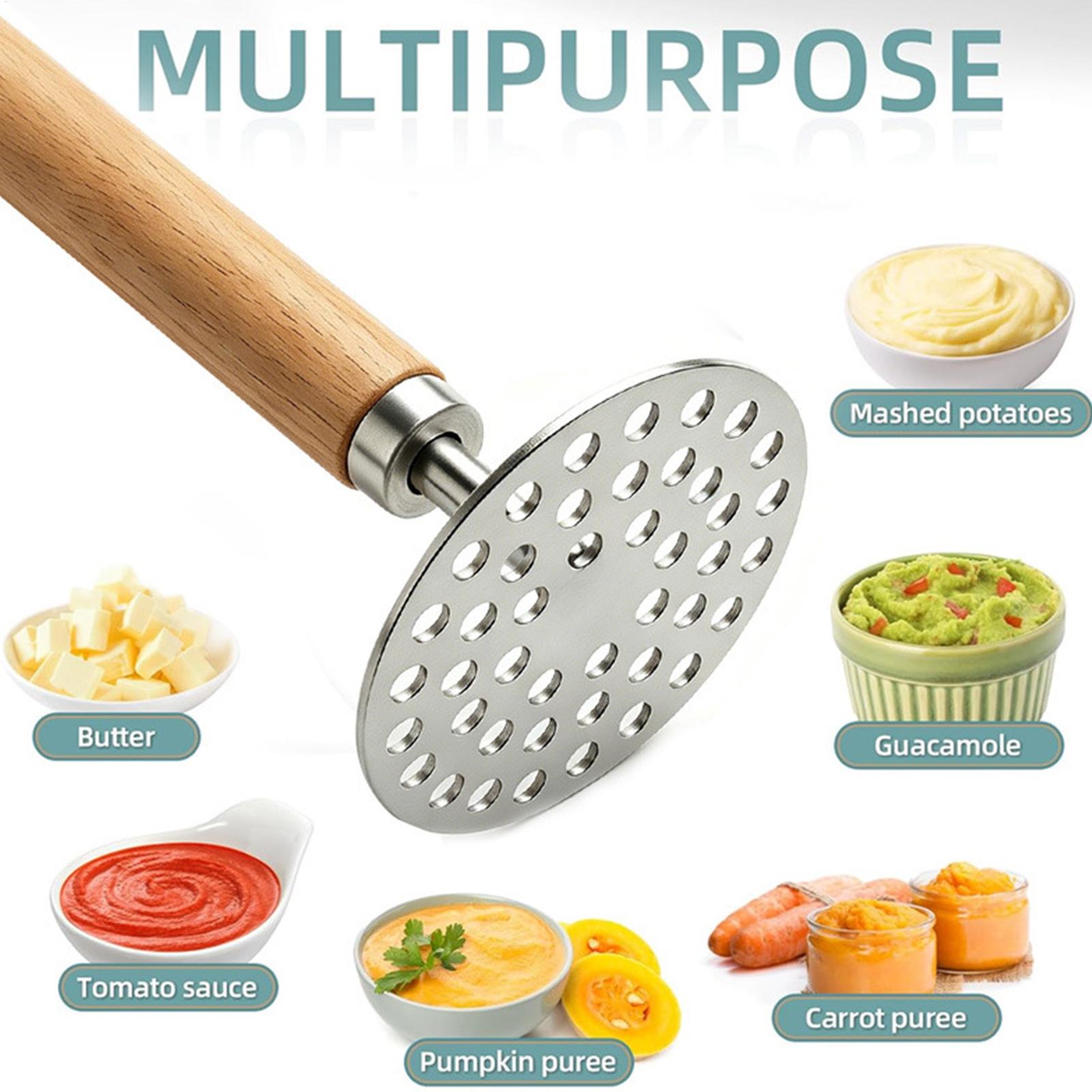 Manual Potato Masher Stainless - đánh giá và giá Kitchen Room Gadgets