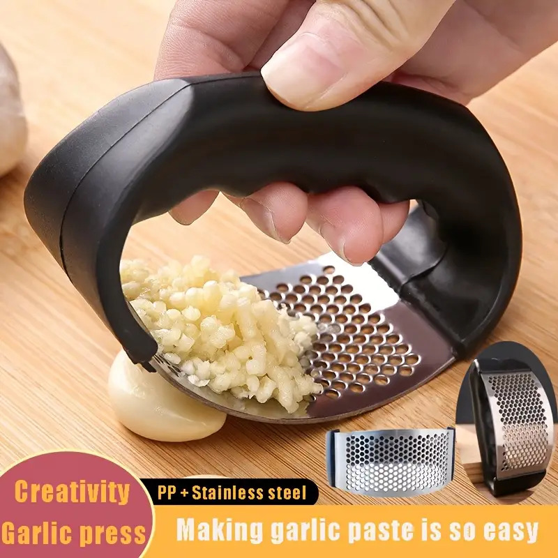 1A Manual Garlic Press Black H - đánh giá và giá Manual Garlic Press