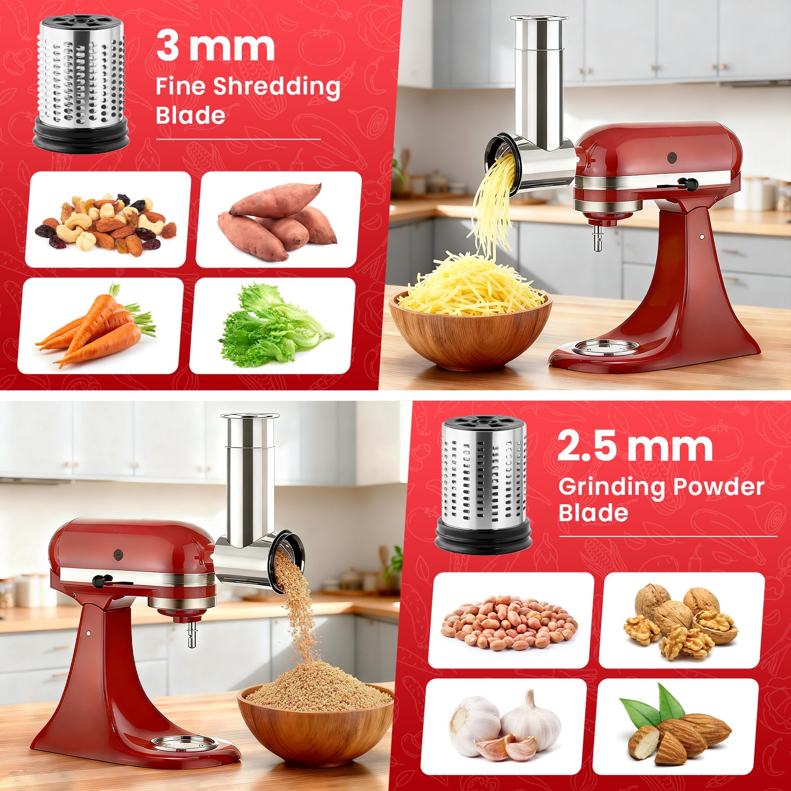 Stainless Steel Slicer Shredde - đánh giá và giá Cheese Grater Box