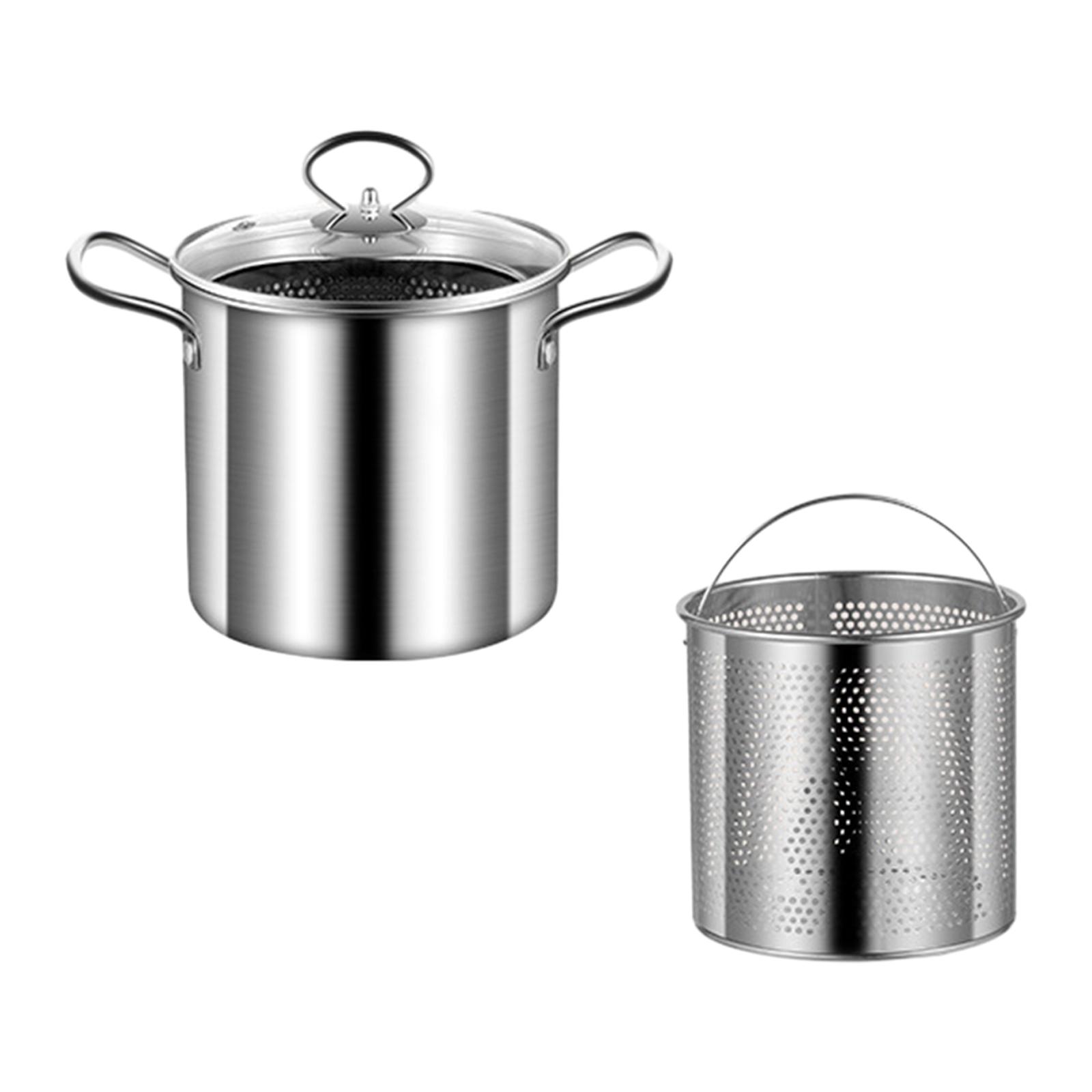 Deep Frying Pot Frying Basket  - đánh giá và giá Kitchen Room Gadgets