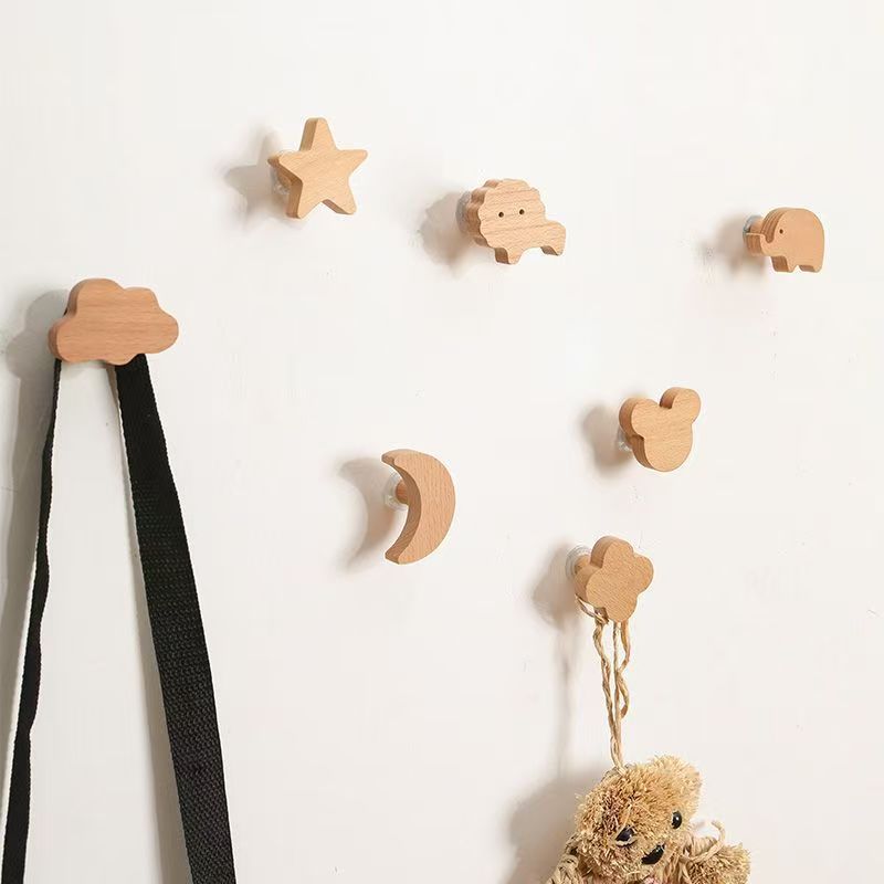 1pc Wooden Hooks Cute Room Dec - đánh giá và giá Kitchen Room Gadgets