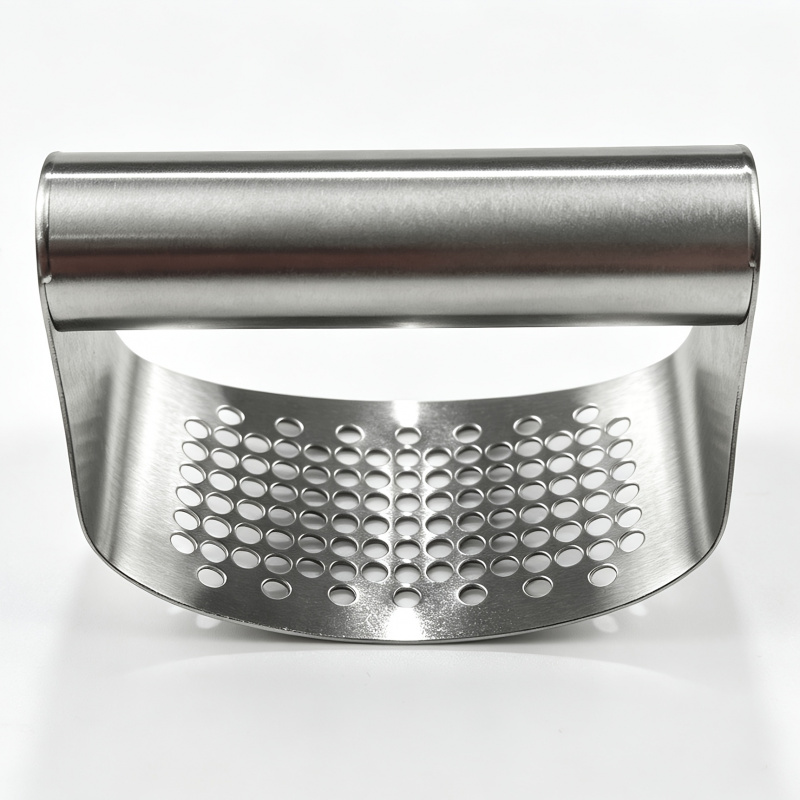 Stainless Steel Ring Manual Ga - đánh giá và giá Manual Garlic Press