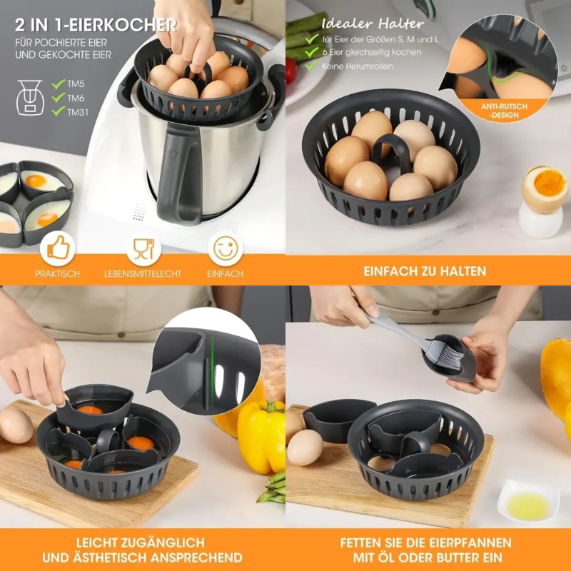 For Thermomix TM6 TM31 Eggs Ra - đánh giá và giá Kitchen Gadgets Thermomix
