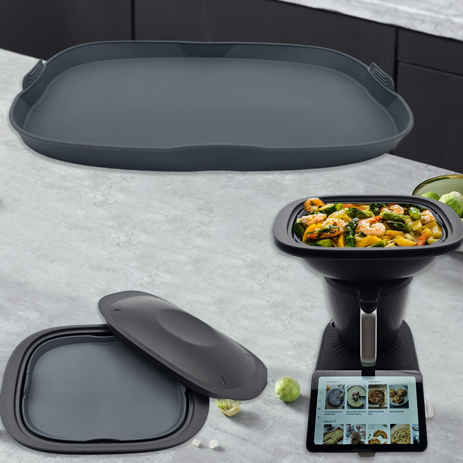 Silicone Steamer&Baking Dish f - đánh giá và giá Kitchen Gadgets Thermomix