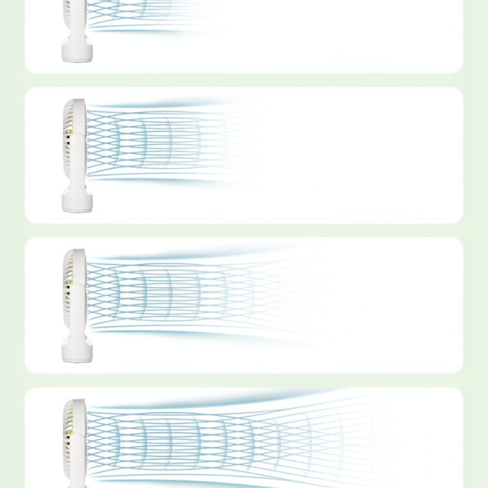 Rechargeable USB Desk Fan Wall - đánh giá và giá Kitchen Room Gadgets