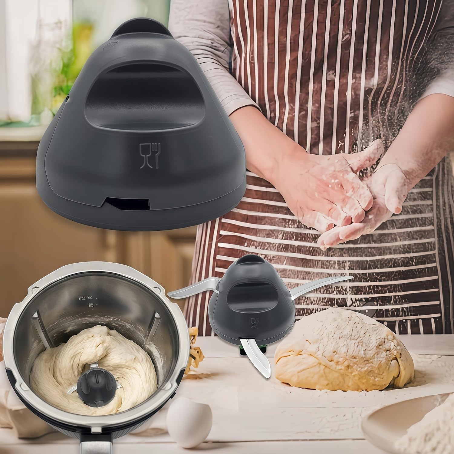 Mixer Blades Dough Kneading He - đánh giá và giá Kitchen Gadgets Thermomix