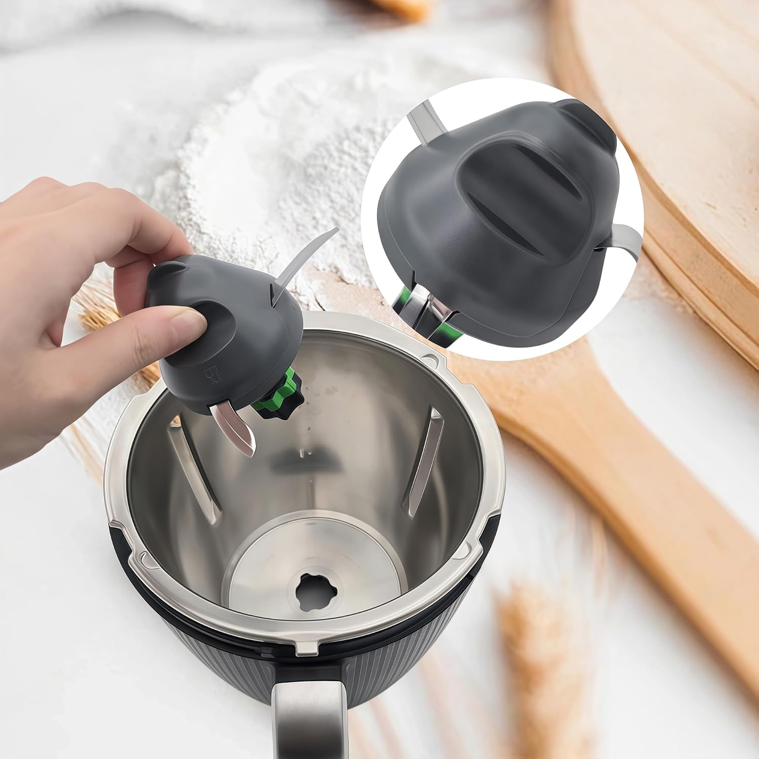Mixer Blades Dough Kneading He - đánh giá và giá Kitchen Gadgets Thermomix