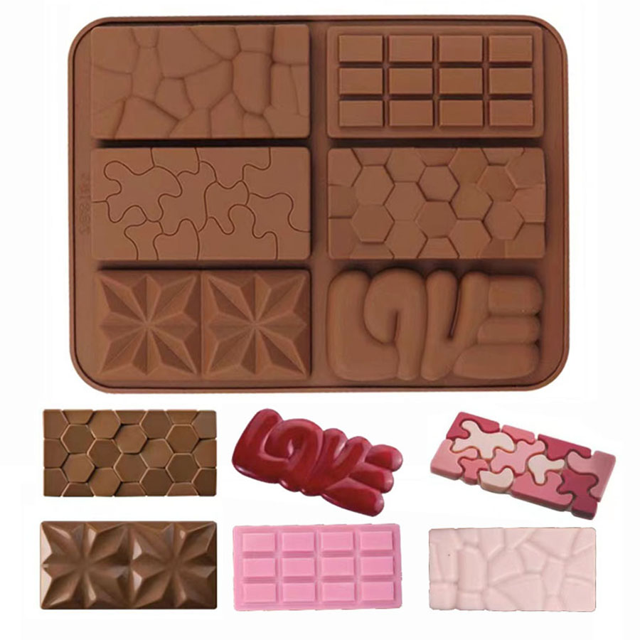 1pc Chocolate Mold 3D Silicone - đánh giá và giá Kitchen Hanging Gadgets