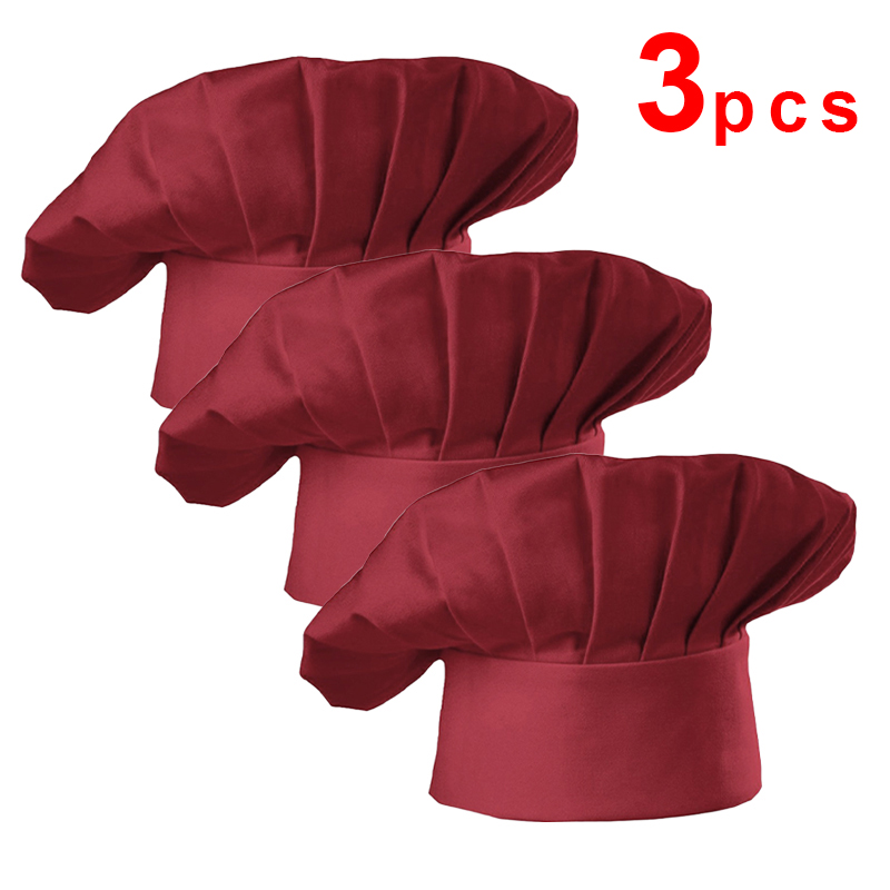 3pcs High22cm Cook Hat White C - đánh giá và giá Kitchen Gadgets China