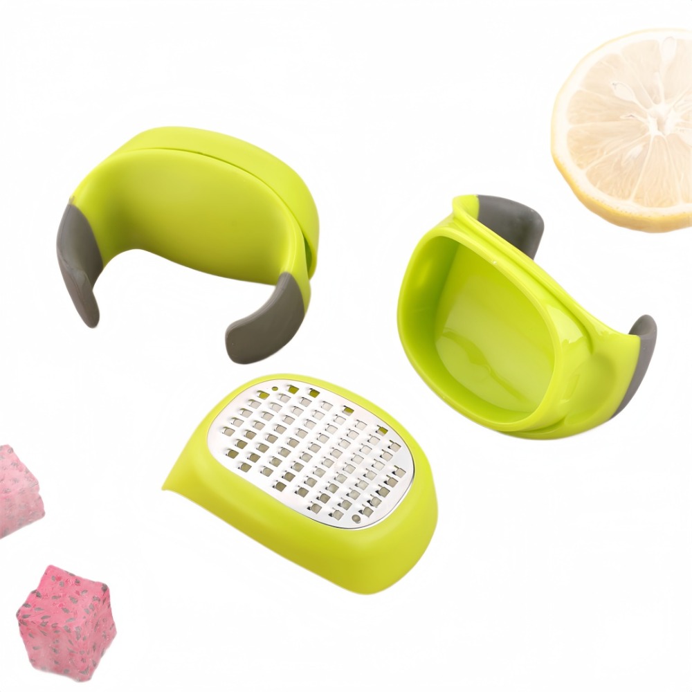 Circular Sharp Garlic Press Du - đánh giá và giá Cheese Grater Box