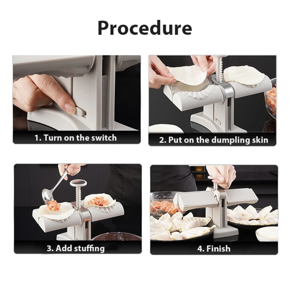 Automatic Dumpling Machine Eas - đánh giá và giá Kitchen Hanging Gadgets