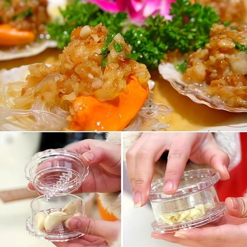 Kitchen Multifunctional Garlic - đánh giá và giá Manual Garlic Press
