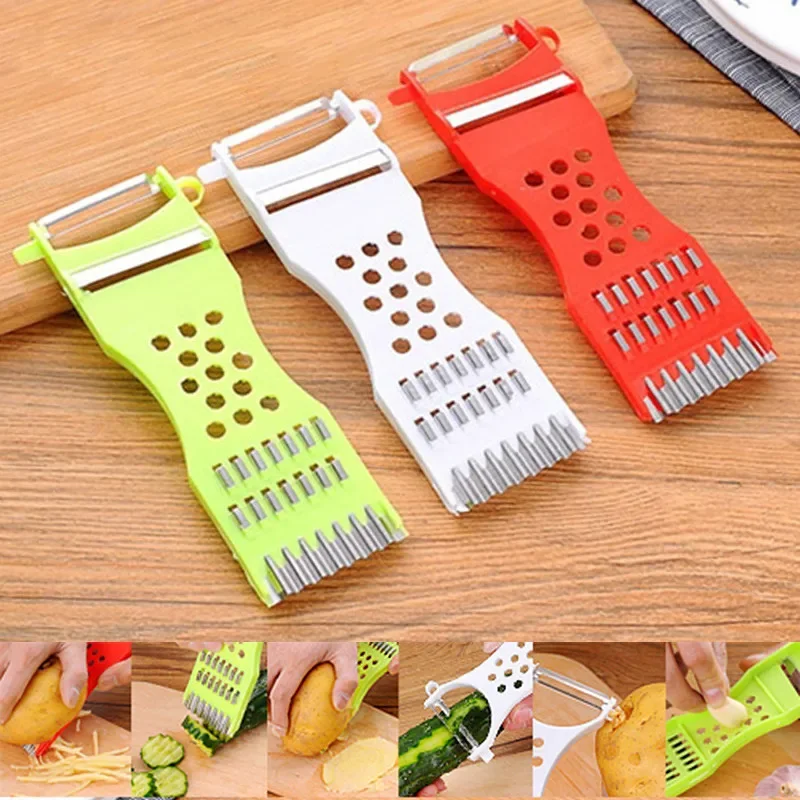 Nhà Bếp Đa Năng Tiện Ích Rau C - đánh giá và giá Kitchen Tools Gadgets Vegetable Fruit Peeler Parer Julienne Cutter Multifunction