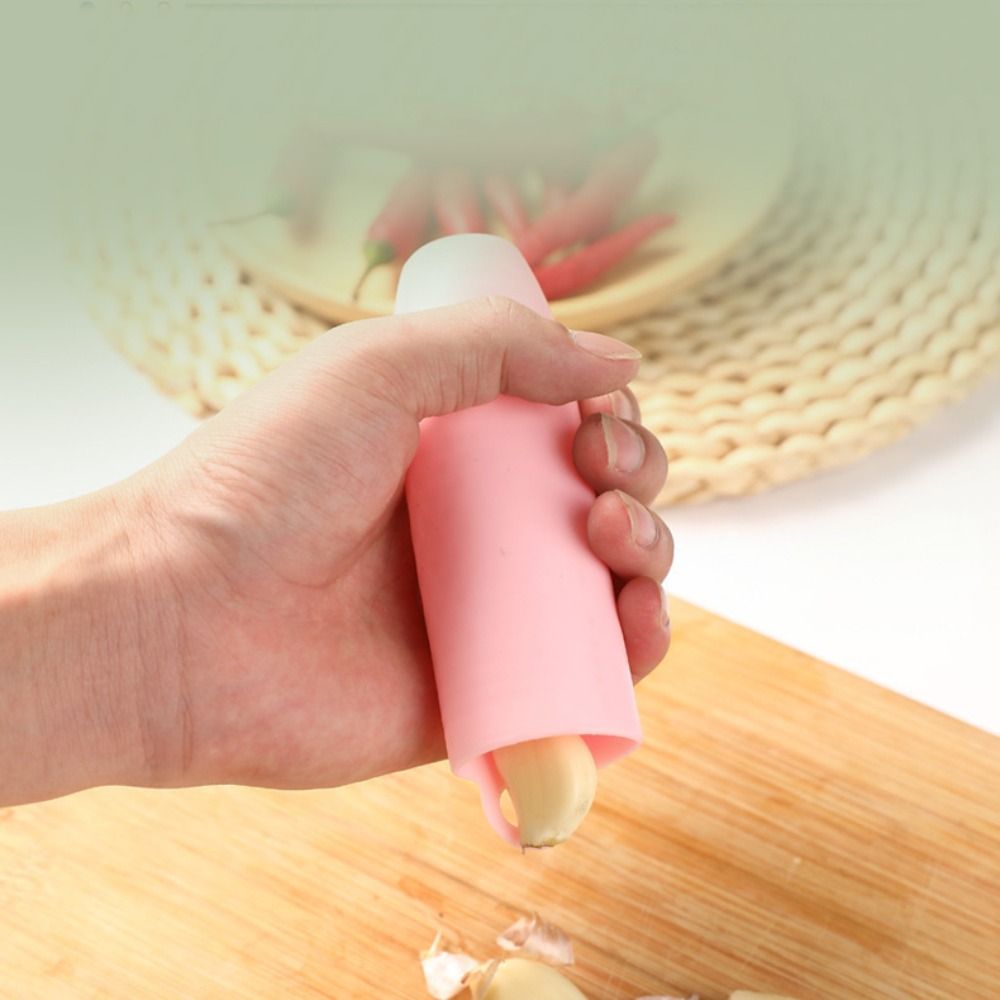 New Silicone Garlic Peeler Blu - đánh giá và giá Kitchen Gadgets Garlic