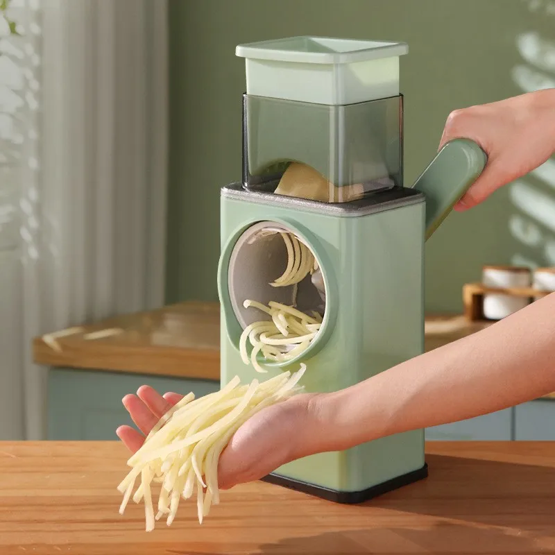 1pc Multi Purpose Hand Cranked - đánh giá và giá Cheese Grater Box