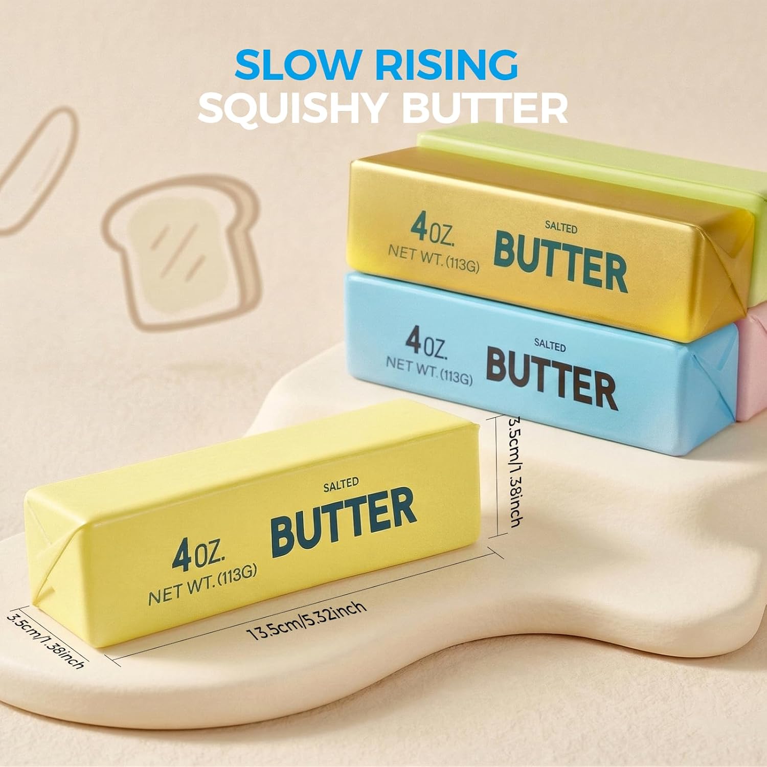 New Soft Slow Rebound Butter S - đánh giá và giá Kitchen Room Gadgets