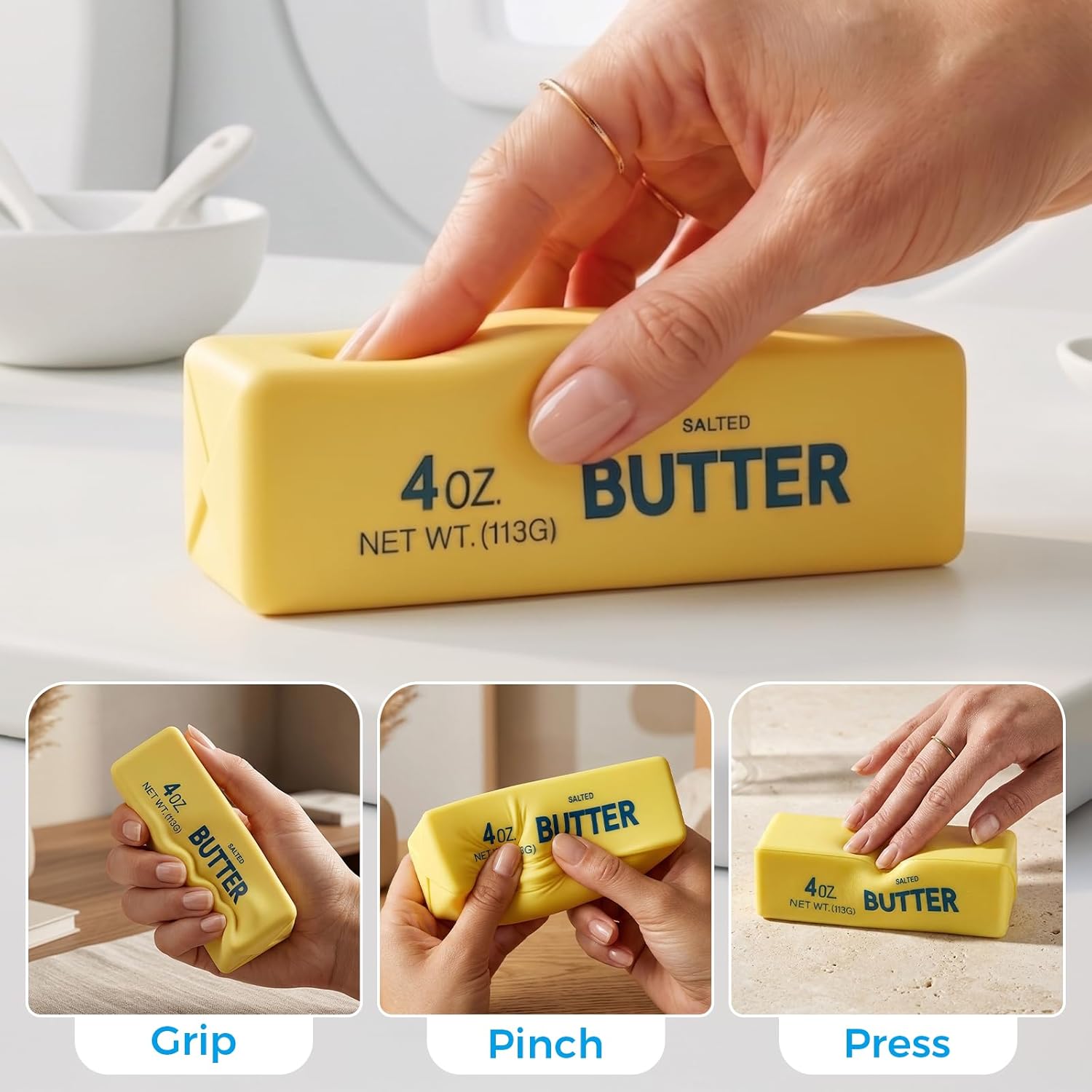 New Soft Slow Rebound Butter S - đánh giá và giá Kitchen Room Gadgets