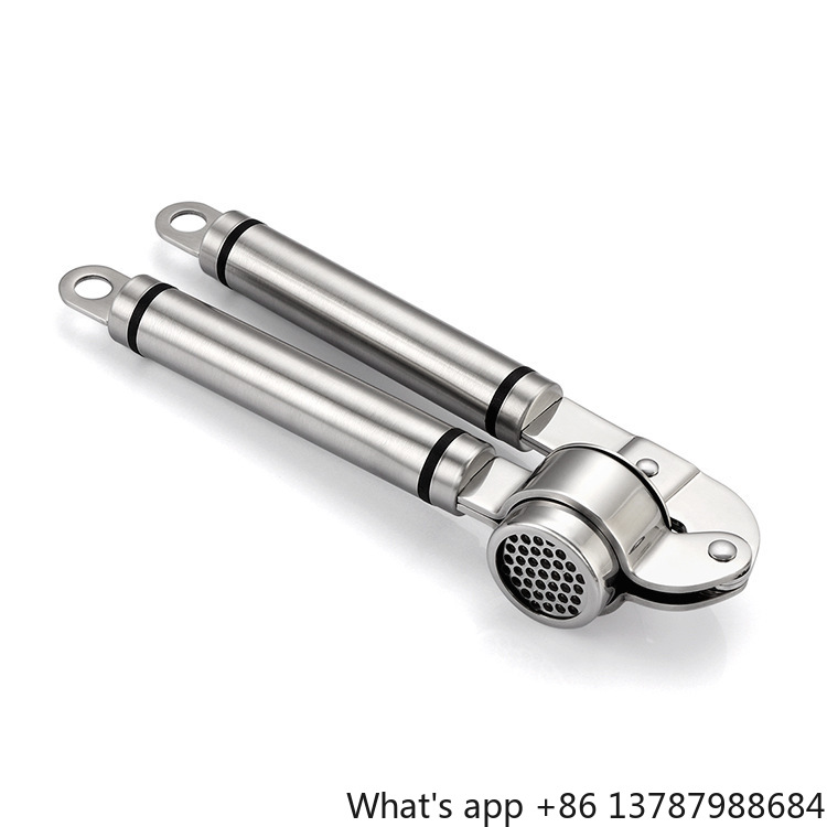 304 Stainless Steel Garlic Pre - đánh giá và giá Manual Garlic Press