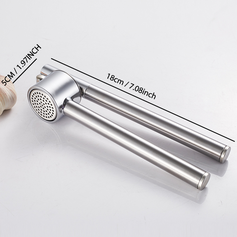 Garlic Press Mincer Stainless  - đánh giá và giá Kitchen Gadgets Garlic